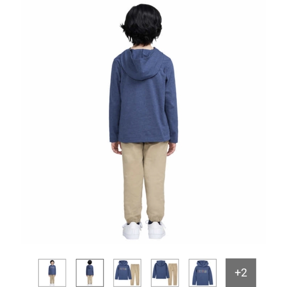 NWT Lucky Kids 2-piece set Blue - Picture 3 of 4